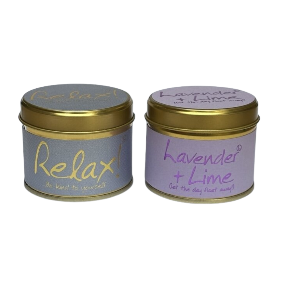 Lily-Flame Scented Candle Mini Duo Perfect Gift Set Relaxing