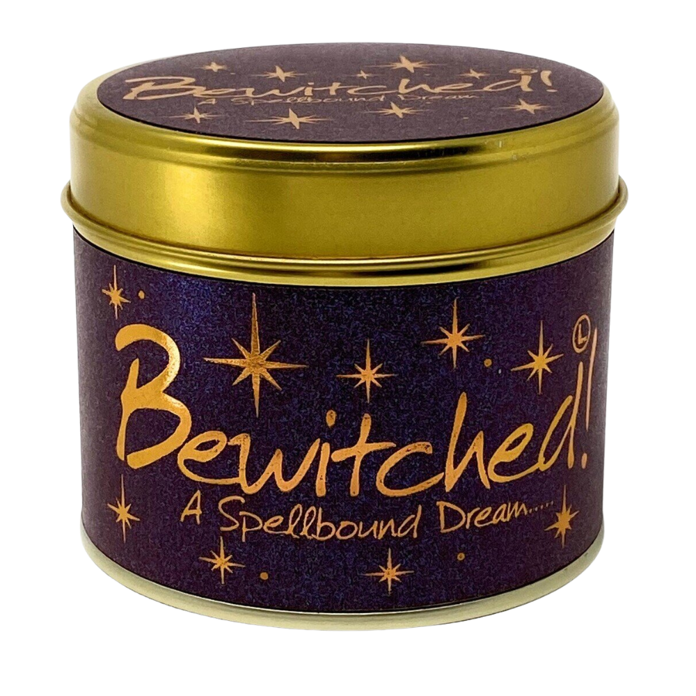 Lily-Flame Scented Candle Tin Perfect Gift Bewitched