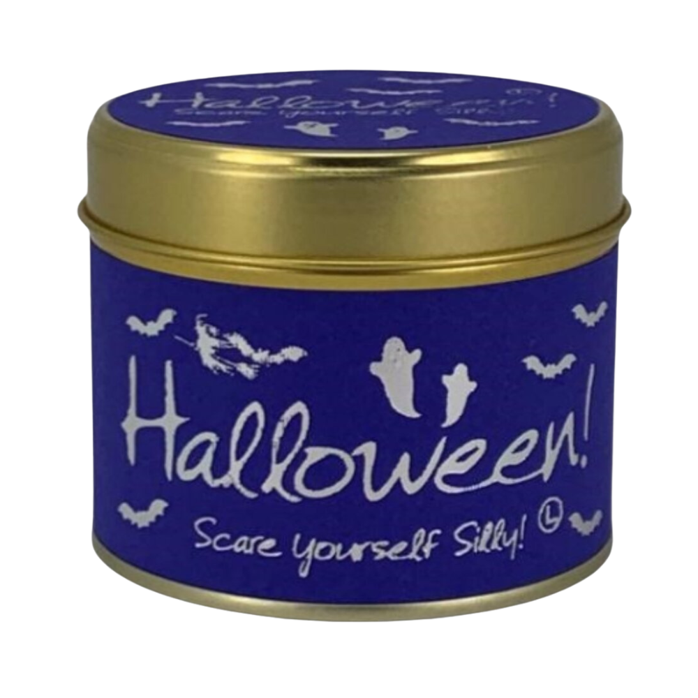 Lily-Flame Scented Candle Tin Perfect Gift Halloween!
