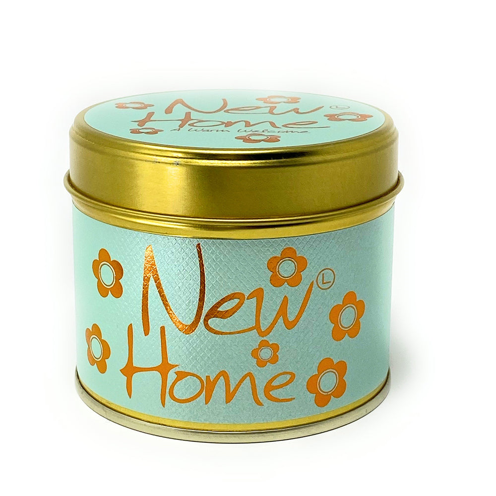 Lily-Flame Scented Candle Tin Perfect Gift NEW HOME