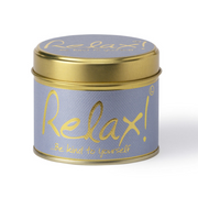 Lily-Flame Scented Candle Tin Perfect Gift Relax