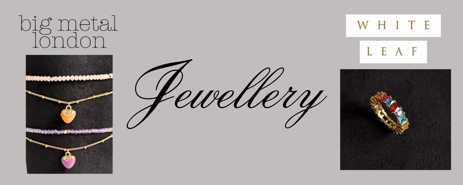 Jewellery - From Top Brands such as Big Metal London.