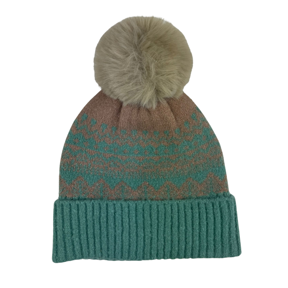 Ladies Thora Bobble Hat Perfect Gift by Powder Design AW23