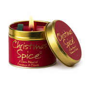 Lily-Flame Scented Candle Tin Perfect Gift Christmas Spice