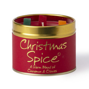 Lily-Flame Scented Candle Tin Perfect Gift Christmas Spice