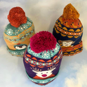 Kids Cosy PomPom Hats Perfect Gift by Powder Design AW23