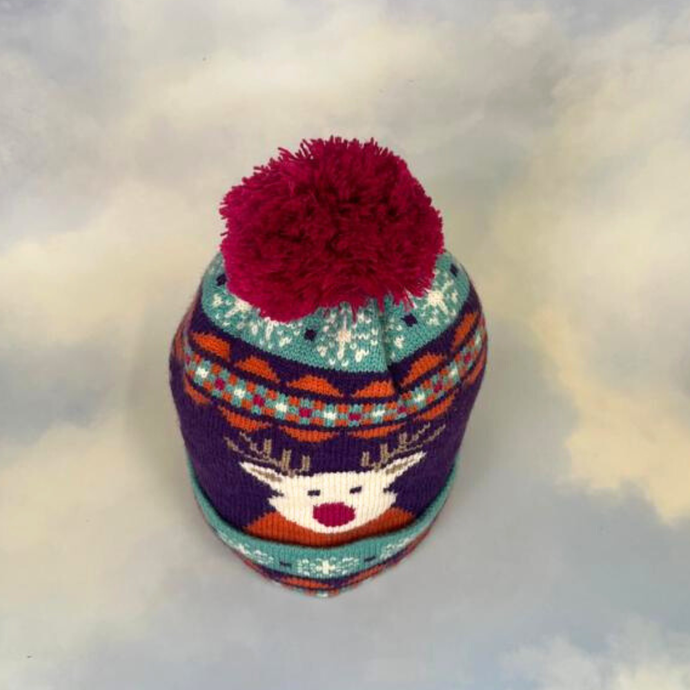 Kids Cosy PomPom Hats Perfect Gift by Powder Design AW23