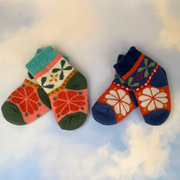 Kids Fair Isle Cosy Ankle Socks Perfect Gift By Powder AW23