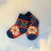 Kids Fair Isle Cosy Ankle Socks Perfect Gift By Powder AW23