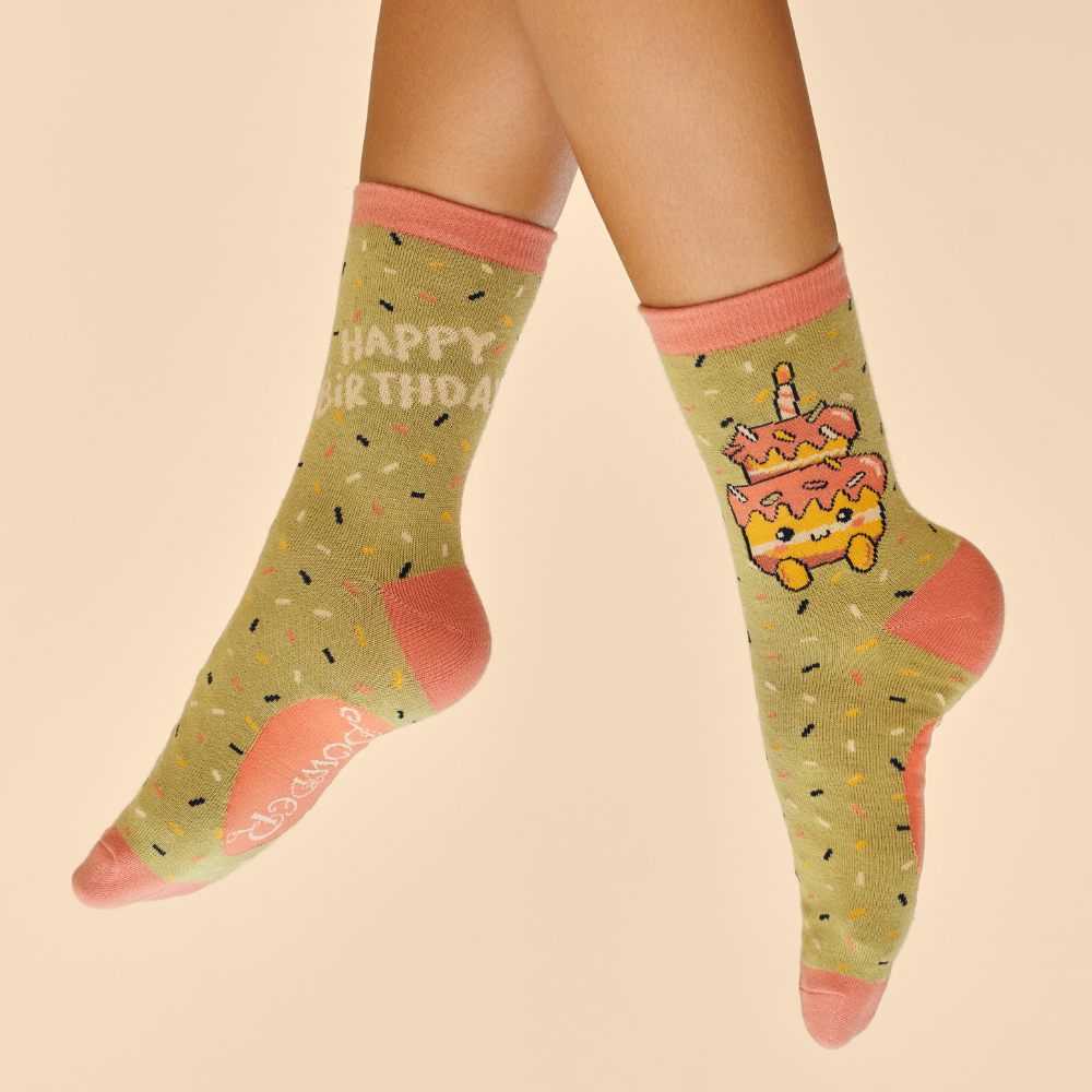 Ladies Bamboo Tiered Cutie Ankle Sock By Powder Design AW24