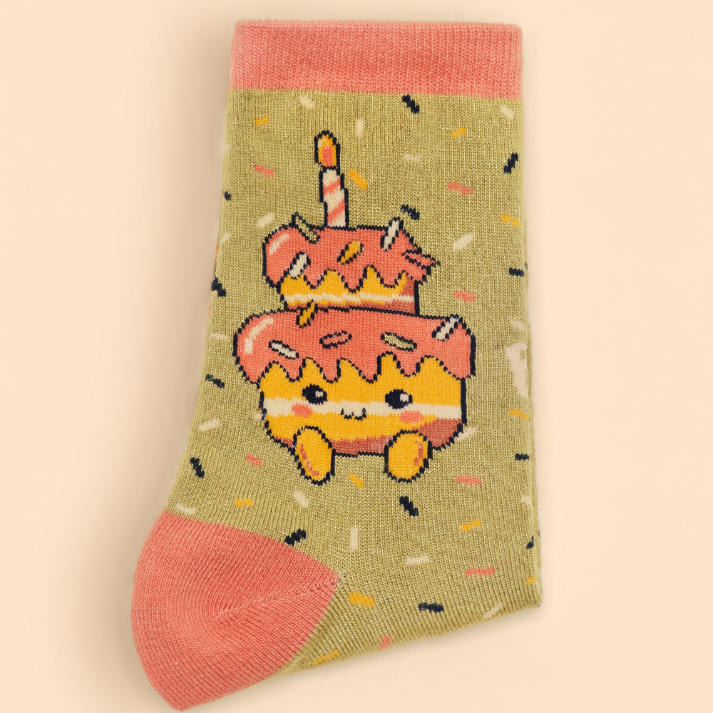 Ladies Bamboo Tiered Cutie Ankle Sock By Powder Design AW24