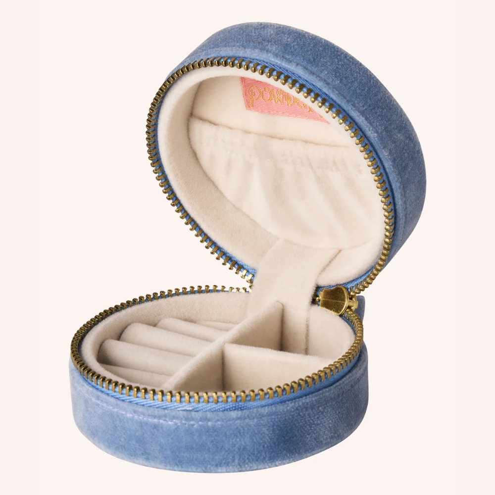 Ladies Mini Round Jewellery Box Lovely Mum By Powder Design SS25
