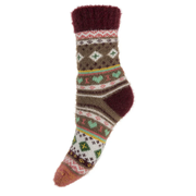 Ladies Nordic Patterned Soft Wool Blend Socks Perfect Gift By Gemjar Formerly Joya