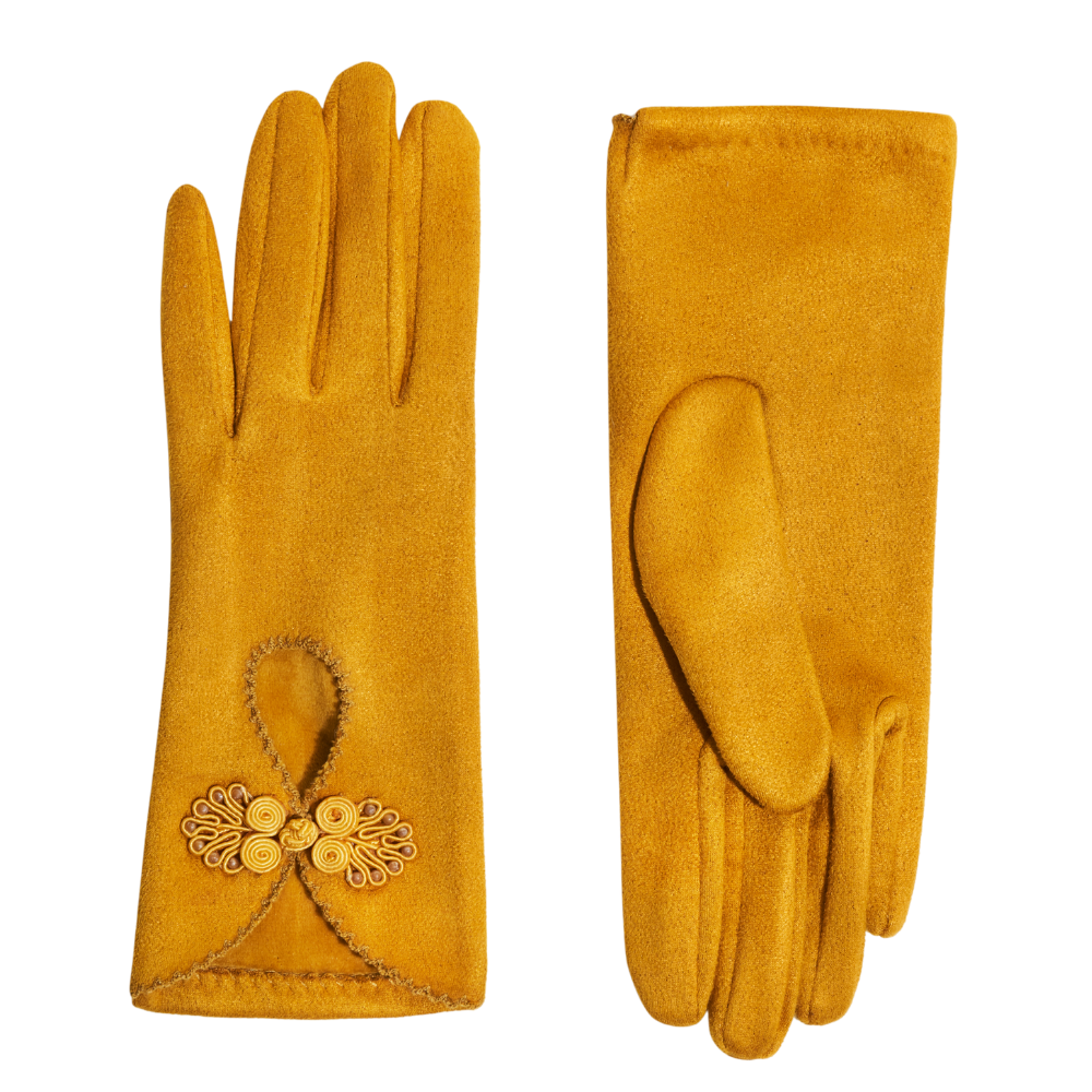 Ladies Suki Faux Suede Gloves Perfect Gift by Powder Design AW25