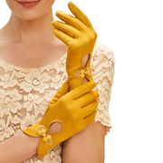 Ladies Suki Faux Suede Gloves Perfect Gift by Powder Design AW25