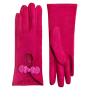 Ladies Suki Faux Suede Gloves Perfect Gift by Powder Design AW25