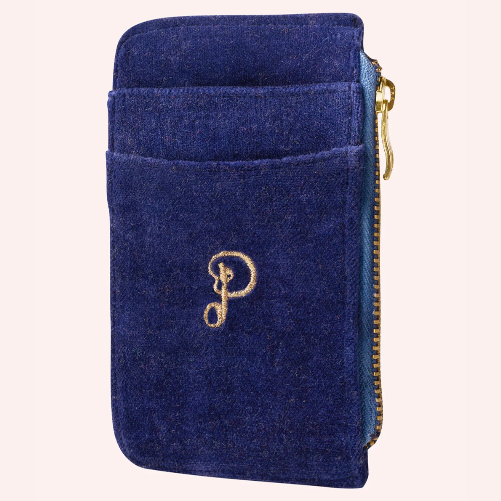 Ladies Velvet Card Holder Jolly Jellies By Powder Design SS25