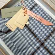 Ladies Checked Cosy Scarf By Alex Max SP2642