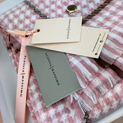 Ladies Checked Cosy Scarf By Alex Max SP2642