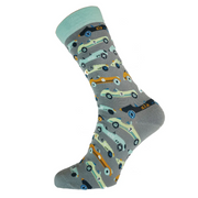 Men's Vintage Cars Bamboo Socks Perfect Gift By Gemjar