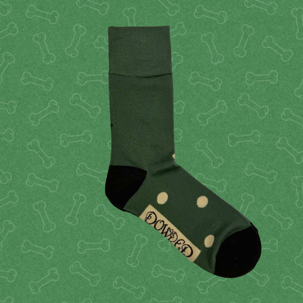 Men's Bamboo Mix Ankle Sock Golfing Westie Perfect Gift by Powder Design AW23