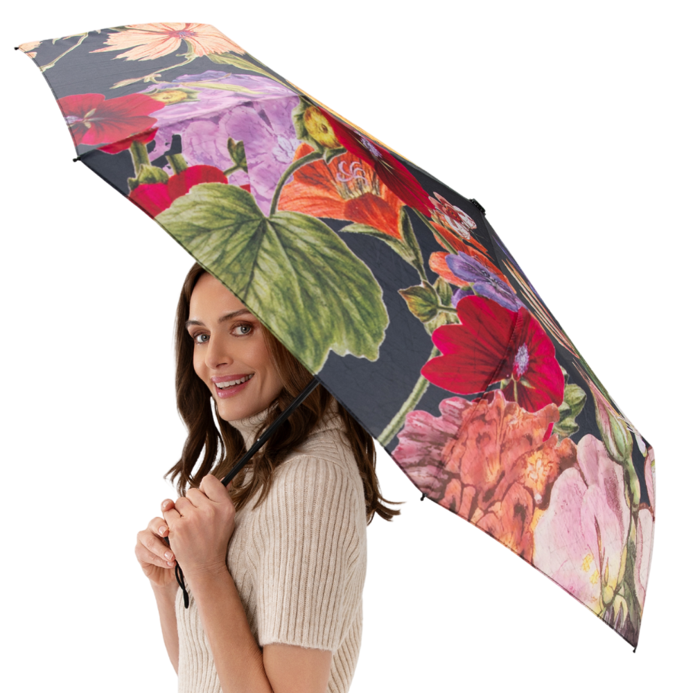 Midnight Posy Umbrella Perfect Gift By Powder Design AW25