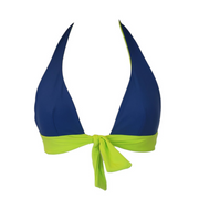 Moontide Reversible Front Tie Halterneck Bikini Top