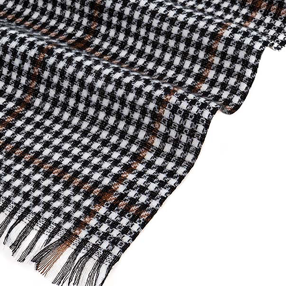 Ladies Checked Cosy Scarf By Alex Max