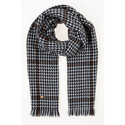 Ladies Checked Cosy Scarf By Alex Max
