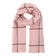 Ladies Checked Cosy Scarf By Alex Max SP2642