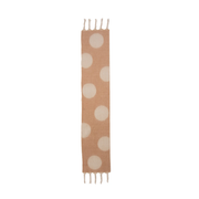 Ladies Big Bold Spot Cosy Scarf By Alex Max SP2102 - Beige