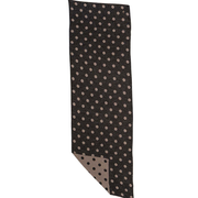 Ladies Reversible Small Spotty Patterned Scarf By Alex Max SP2652