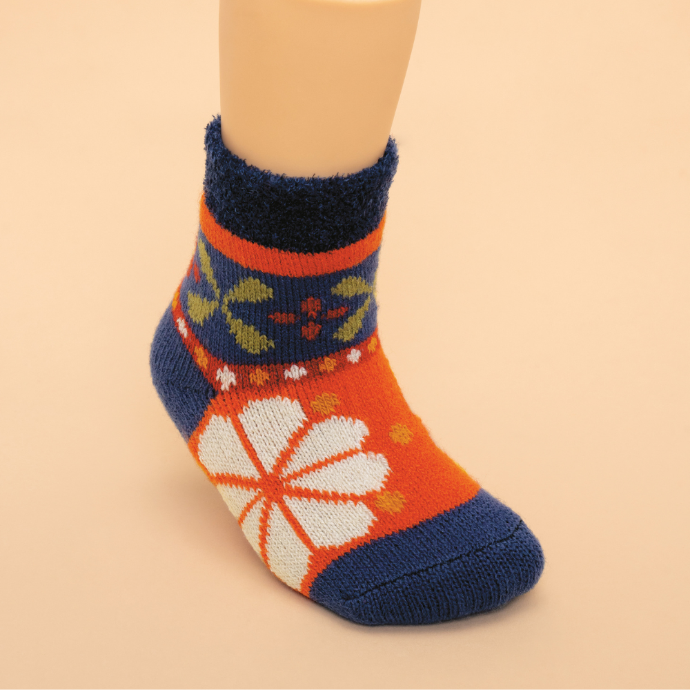 Kids Fair Isle Cosy Socks Perfect Gift By Powder AW23