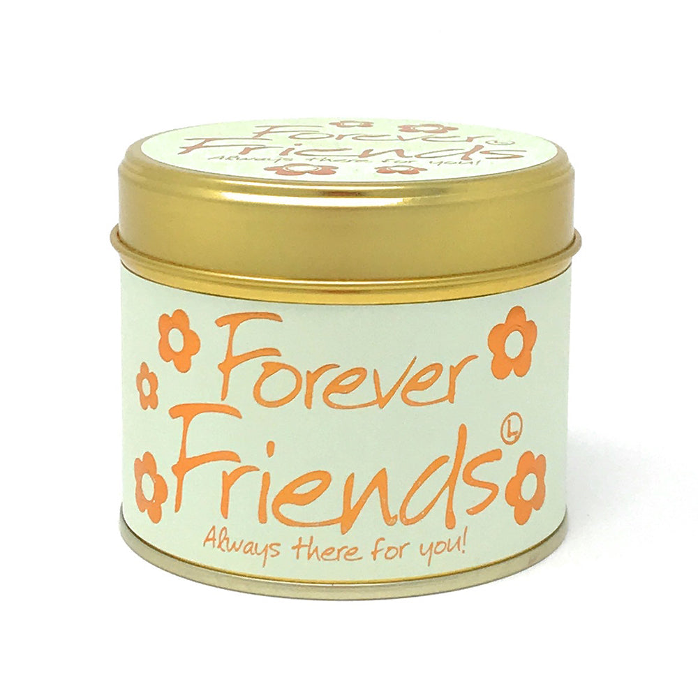 Lily-Flame Scented Candle Tin Perfect Gift FOREVER FRIENDS