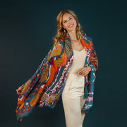 Ladies Printed Scarf Patterns Perfect Gift by Powder Design SS23