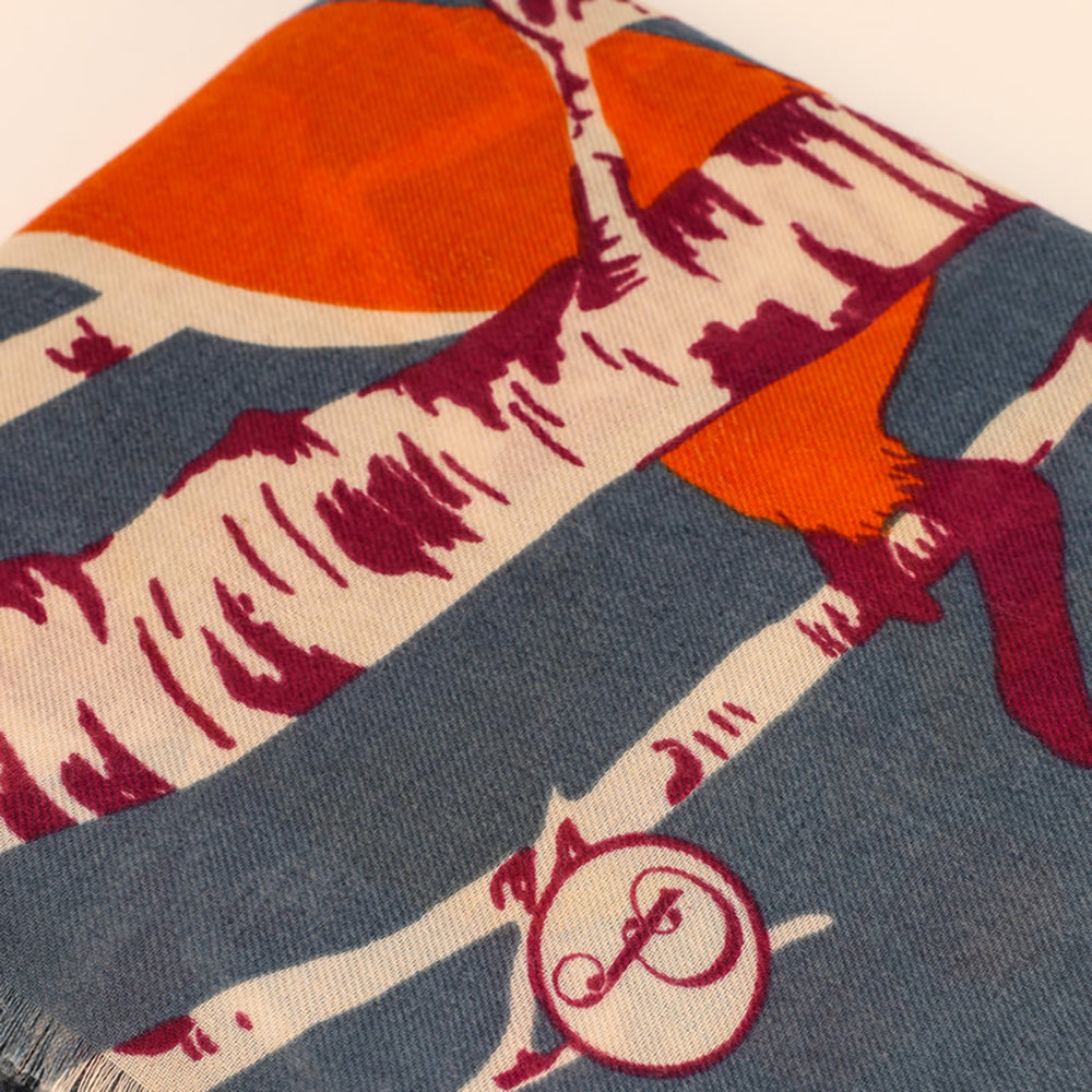 Ladies Printed Scarf Patterns Perfect Gift by Powder Design SS23