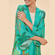 Ladies Kimono Jacket Secret Paradise By Powder Design PKJ49 SS24