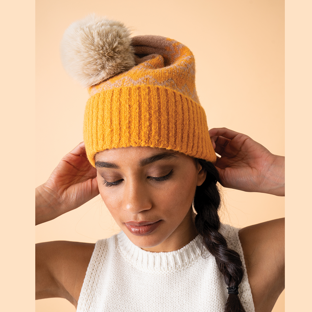 Ladies Thora Bobble Hat Perfect Gift by Powder Design