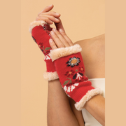 Ladies Cosy Wrist Warmers Perfect Gift by Powder Design