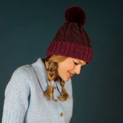 Ladies Freya Pompom Hat Perfect Gift By Powder Design