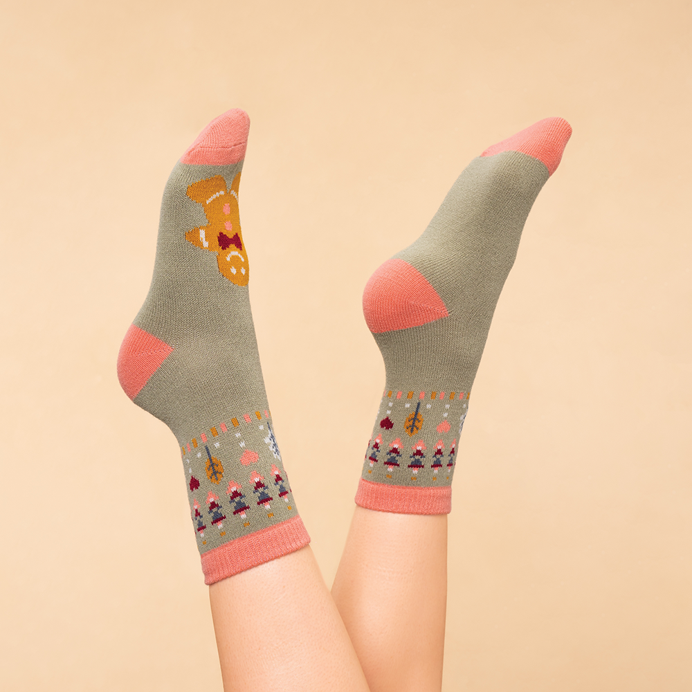 Ladies Knitted Socks Perfect Gift by Powder Design