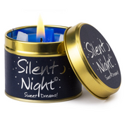 Lily-Flame Scented Candle Tin Perfect Gift Silent Night