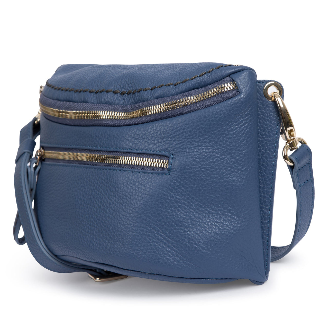 Ladies Leather Cross Body Bag California Zucchero 20212 Perfect Gift By Plinio Visona