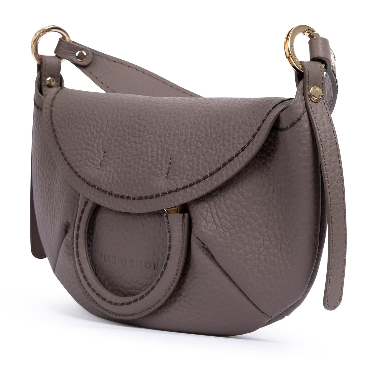 Plinio Visona Queen Palude Calf Leather Ladies Shoulder Bag 20560