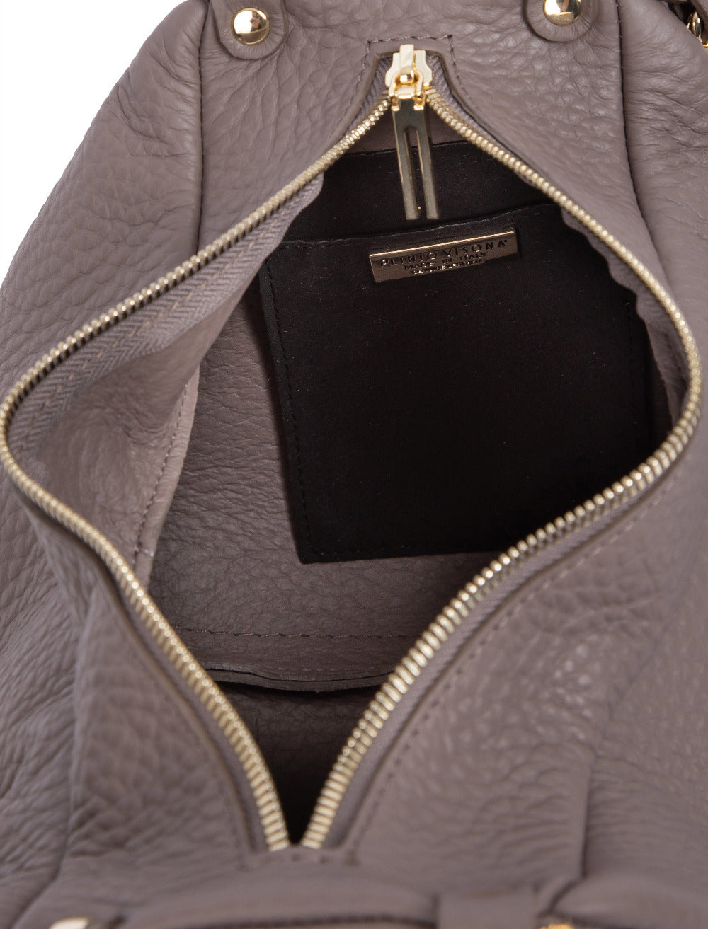 Ladies Leather Handbag Queen Palude 20562 Perfect Gift By Plinio Visona