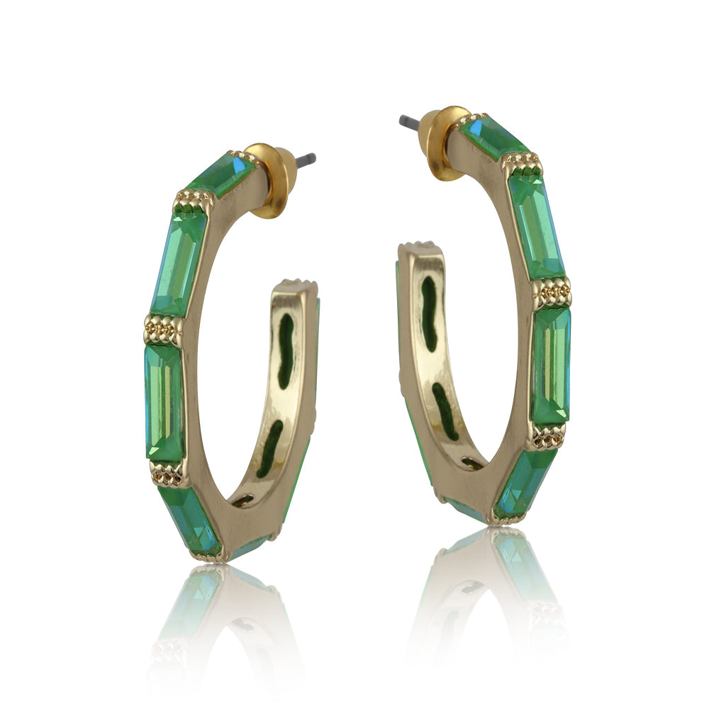 Ladies Earrings Sarah Demi Fine Hoop Perfect Jewellery Gift by Big Metal London