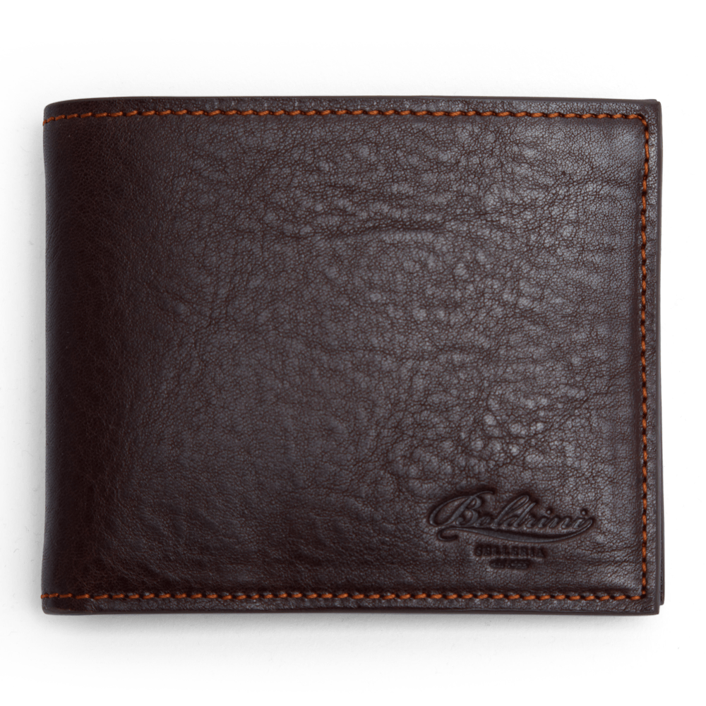 Men's Wallet Italian Calf Leather MARCO Perfect Men's Gift by Boldrini