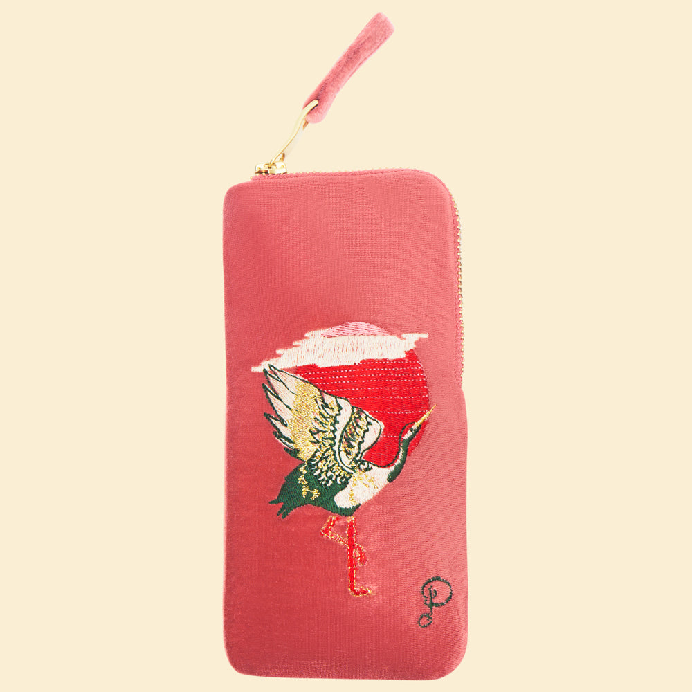 Ladies Velvet Sunglasses Case Perfect Gift By Powder