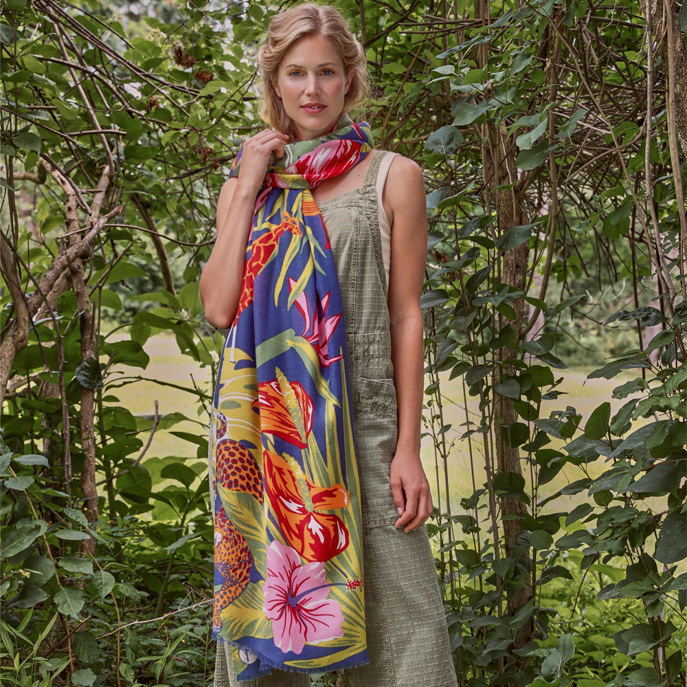 Ladies Printed Scarf Patterns Perfect Gift by Powder Design SS23