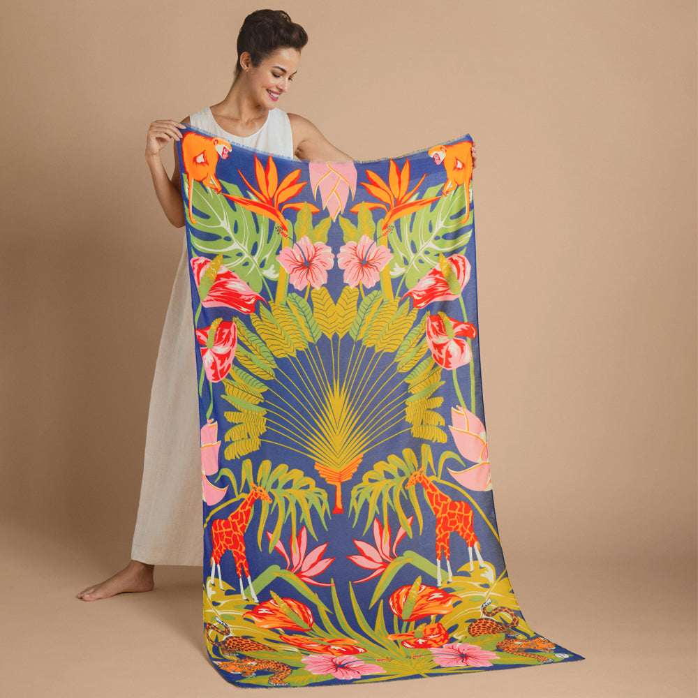 Ladies Printed Scarf Patterns Perfect Gift by Powder Design SS23
